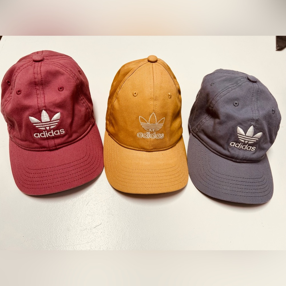 Adidas Baseball Cap Trio